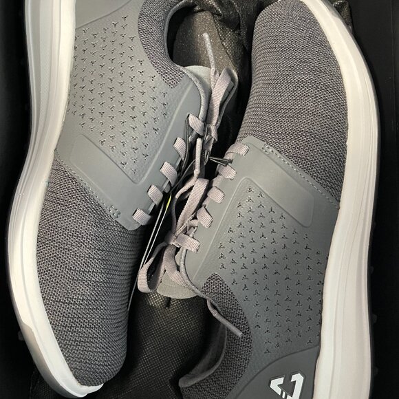 TravisMathew Mens Golf Shoes Size 8.5 The Moneymaker Grey - Picture 11 of 13